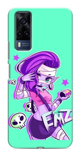 Чехол с принтом "Милая Emz" для VIVO Y53S