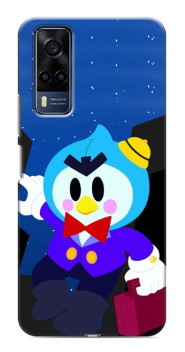 Чехол с печатью "Мистер Пи с чемоданчиком" для VIVO Y53S