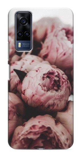 Чехол с принтом "Нежные пионы" для VIVO Y53S