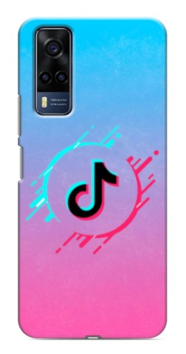 Чехол с принтом "Нота ТикТок" для VIVO Y53S