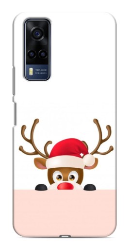 Чехол с печатью "Олень в шапке" для VIVO Y53S