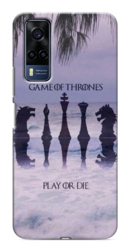 Чехол с картинкой "Play or Die" для VIVO Y53S