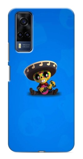 Чехол с картинкой "Poco с гитарой" для VIVO Y53S