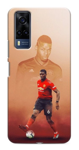 Силиконовый чехол с изображением "Pogba с Манчестера" для VIVO Y53S