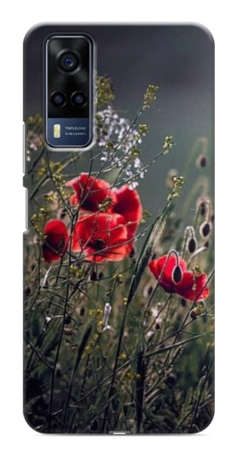 Чехол с принтом "Поле цветов" для VIVO Y53S