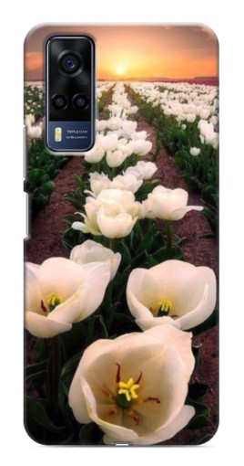 Чехол с картинкой "Поле тульпанов " для VIVO Y53S