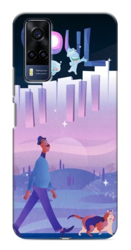 Силиконовый чехол с изображением "Постер к мультику" для VIVO Y53S