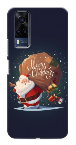 Чехол с картинкой "Санта с подарками" для VIVO Y53S