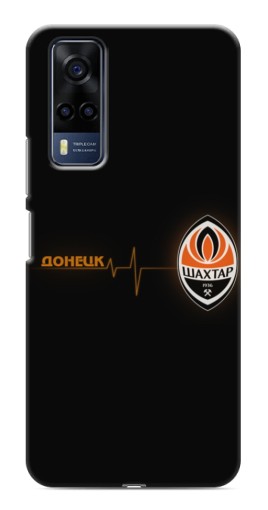 Силиконовый чехол с изображением "Шахтер в сердце" для VIVO Y53S
