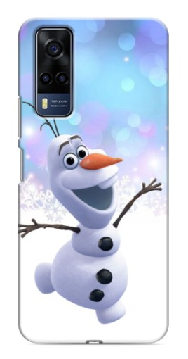 Чехол с картинкой "Снеговик Олаф" для VIVO Y53S