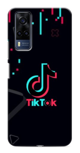 Чехол с печатью "Стиль TikTok" для VIVO Y53S