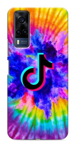 Чехол с картинкой "TikTok в красках" для VIVO Y53S