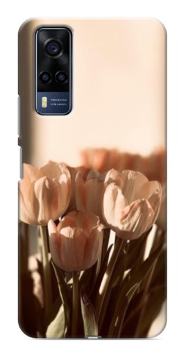 Чехол с принтом "Тюльпаны на солнце" для VIVO Y53S