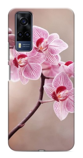 Силиконовый чехол с изображением "Веточка орхидеи" для VIVO Y53S