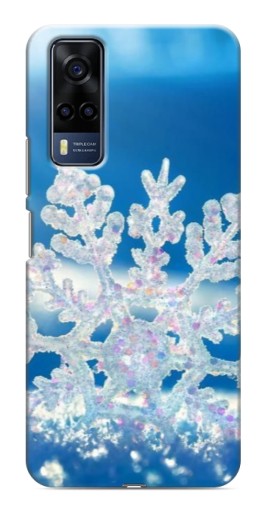 Чехол с картинкой "Яркая снежинка" для VIVO Y53S