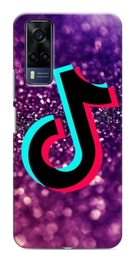Чехол с печатью "Яркий ТикТок" для VIVO Y53S