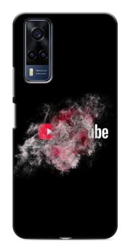 Чехол с печатью "Яркий Ютуб" для VIVO Y53S