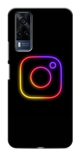 Силиконовый чехол с изображением "Значок Инсты" для VIVO Y53S