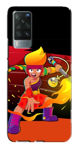 Чехол с картинкой "Амбер в дуэли" для Vivo X60 Pro