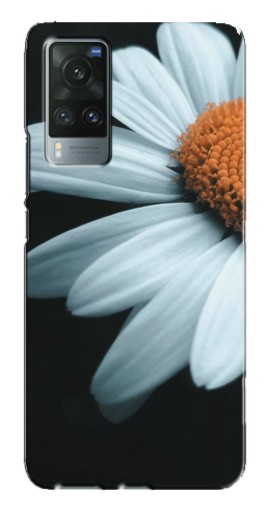 Чехол с картинкой "Белая ромашка" для Vivo X60 Pro