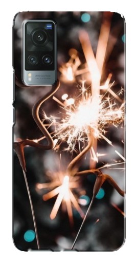 Чехол с картинкой "Бенгальские огни" для Vivo X60 Pro