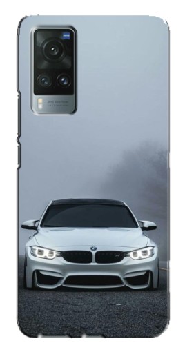 Чехол с картинкой "БМВ в тумане" для Vivo X60 Pro