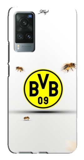 Силиконовый чехол с изображением "Боруссия Шмели" для Vivo X60 Pro