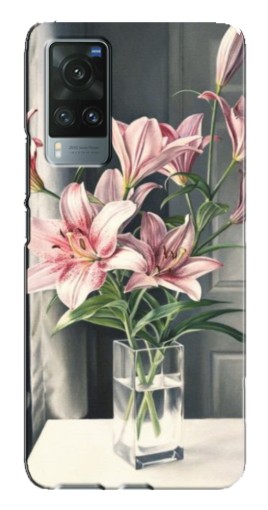 Чехол с картинкой "Букет лилии" для Vivo X60 Pro