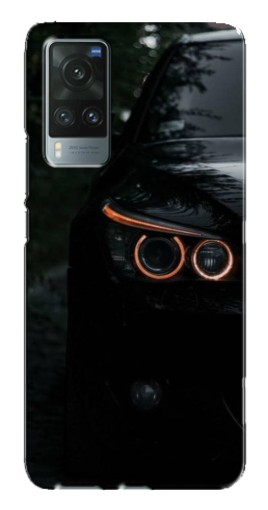 Чехол с печатью "Черный БМВ" для Vivo X60 Pro