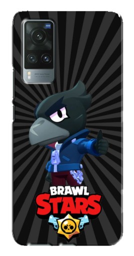 Чехол с принтом "Crow Brawl Stars" для Vivo X60 Pro