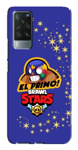 Силиконовый чехол с изображением "El Primo в маске" для Vivo X60 Pro
