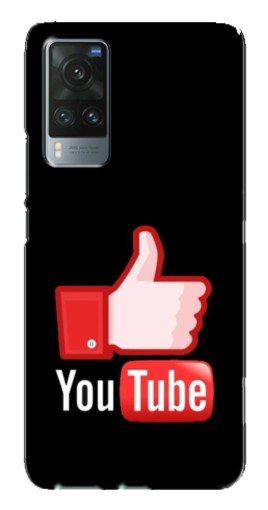 Чехол с печатью "Лайк YouTube" для Vivo X60 Pro