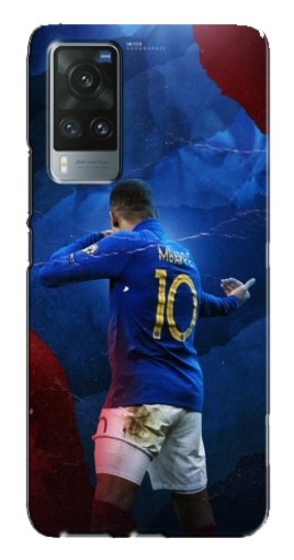 Чехол с картинкой "Мбаппе в Франции" для Vivo X60 Pro