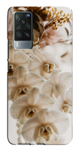 Силиконовый чехол с изображением "Нежная орхидея" для Vivo X60 Pro