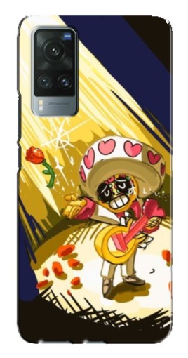 Чехол с печатью "Поко Бравл Старс" для Vivo X60 Pro