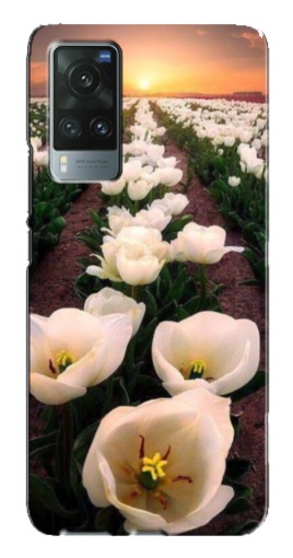 Чехол с печатью "Поле тульпанов " для Vivo X60 Pro