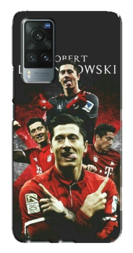 Силиконовый чехол с изображением "Польский футболист" для Vivo X60 Pro