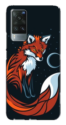 Чехол с картинкой "Рыжая лиса" для Vivo X60 Pro