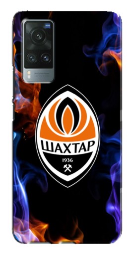 Силиконовый чехол с изображением "Шахтер в огне" для Vivo X60 Pro