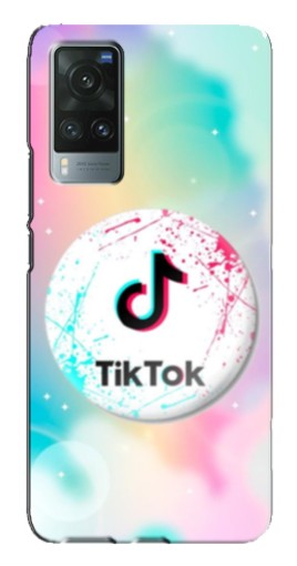 Чехол с принтом "TikTok принт" для Vivo X60 Pro
