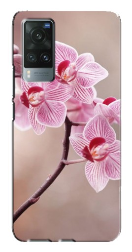 Чехол с картинкой "Веточка орхидеи" для Vivo X60 Pro