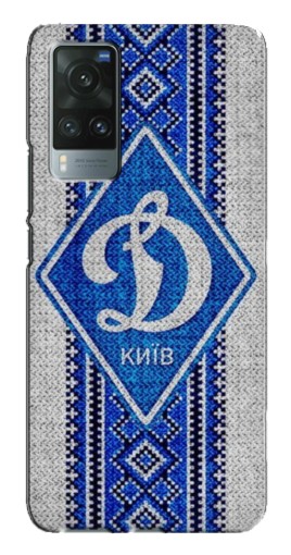 Силиконовый чехол с изображением "Вышиванка Динамо" для Vivo X60 Pro