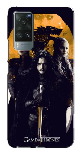 Силиконовый чехол с изображением "Winter Coming" для Vivo X60 Pro