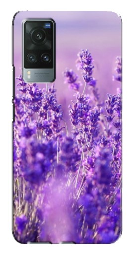 Чехол с картинкой "Яркая лаванда" для Vivo X60 Pro