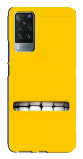 Силиконовый чехол с изображением "Зубы миньона" для Vivo X60 Pro