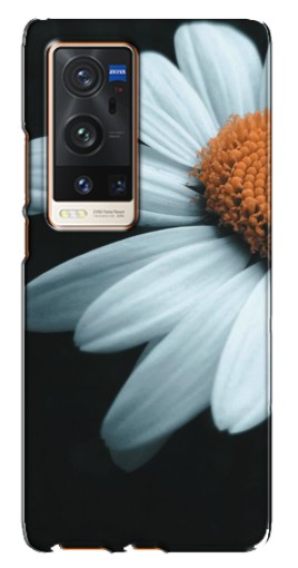 Чехол с принтом "Белая ромашка" для Vivo X60 Pro Plus