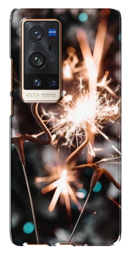 Чехол с картинкой "Бенгальские огни" для Vivo X60 Pro Plus