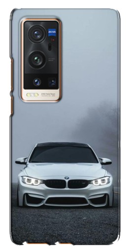 Силиконовый чехол с изображением "БМВ в тумане" для Vivo X60 Pro Plus