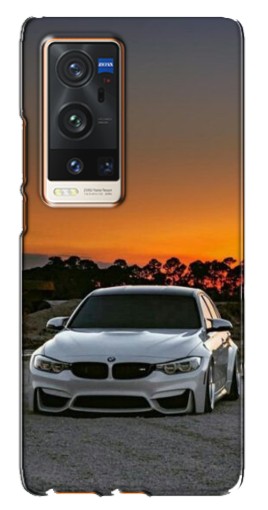 Чехол с принтом "BMW белая" для Vivo X60 Pro Plus