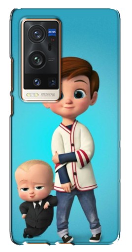 Силиконовый чехол с изображением "Boss and Boy" для Vivo X60 Pro Plus